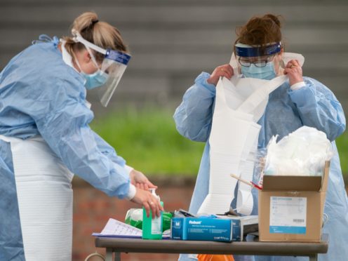 Mass testing is the best way to contain coronavirus, according to scientists (Joe Giddens/PA)