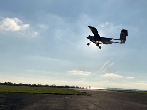 A Windracers Ultra UAV drone is to be used to take essential medical supplies to the Isle of Wight (Windracers/PA)