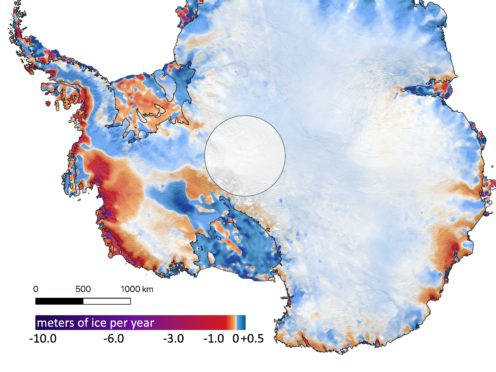 Ice melt in Antarctica (University of Washington/PA)