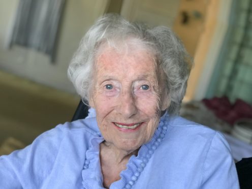 The London Philharmonic Orchestra and Choir joined together for an uplifting rendition of Dame Vera Lynn’s We’ll Meet Again to mark Victory in Europe (VE) Day (Decca/PA)