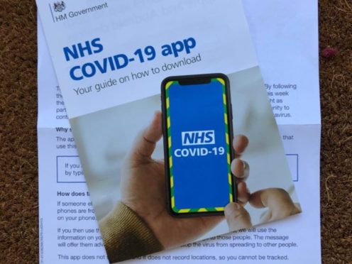 Isle of Wight residents are using the Government’s NHS Covid-19 app (Andrew Nordbruch/PA)
