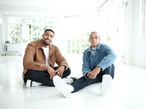 Jordan Banjo and Perri Kiely (Kiss FM/PA)