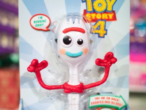 Forky was voiced by Tony Hale (Aaron Chown/PA)