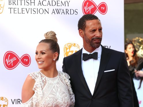 Kate and Rio Ferdinand (Isabel Infantes/PA)