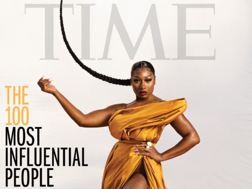 Rising star rapper Megan Thee Stallion is among the high-profile figures to feature on Time magazine’s 100 most influential people list (Time/PA)