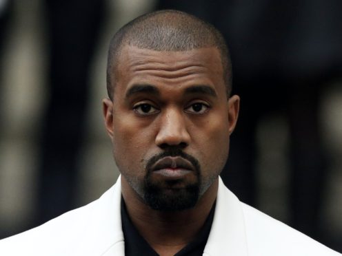 Kanye West congratulated the Lakers on their 17th NBA title (Jonathan Brady/PA)