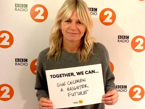 Zoe Ball (BBC Children In Need/PA)