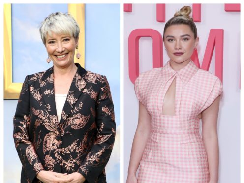 Emma Thompson and Florence Pugh (PA)