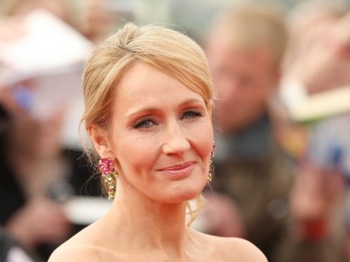 JK Rowling (Dominic Lipinski/PA)