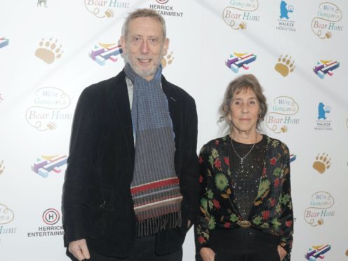 Michael Rosen and illustrator Helen Oxenbury (Yui Mok/PA)