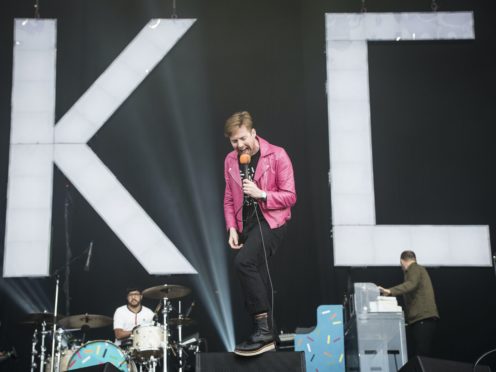 Ricky Wilson of the Kaiser Chiefs (David Jensen/PA)