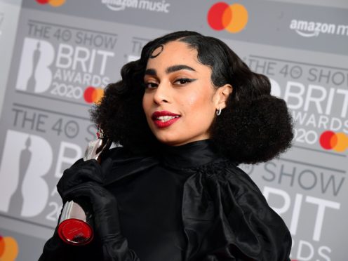 Celeste with the Brits Rising Star Award in the press room at the Brit Awards 2020 held at the O2 Arena, London.