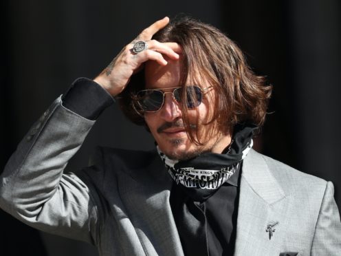 Johnny Depp attended the 16-day trial (Yui Mok/PA)