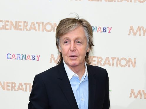 Sir Paul McCartney (Ian West/PA)