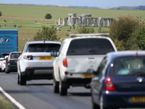 Highways England says its plan for a two-mile tunnel will remove the sight and sound of traffic passing the site and cut journey times (Andrew Matthews/PA)