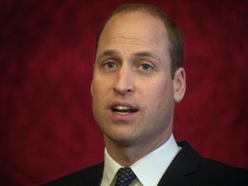 The Duke of Cambridge (Victoria Jones/PA)