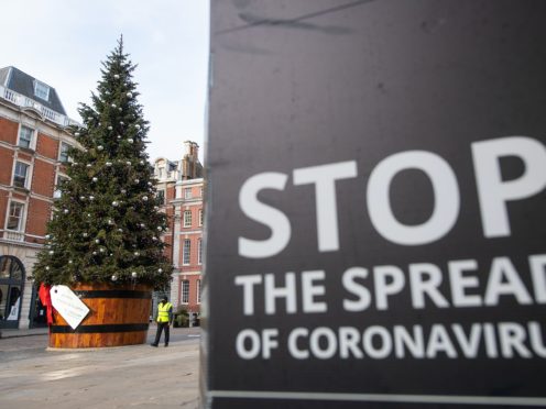 While people have been warned that Covid-19 will not disappear at Christmas, there are steps people can take to reduce their risk (Dominic Lipinski/PA)