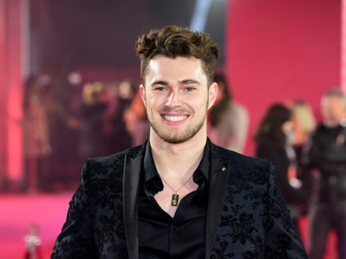 Curtis Pritchard has returned to filming Celebs Go Dating (Ian West/PA)