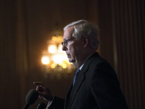 Senate Majority Leader Mitch McConnell (Rod Lamkey/Pool/AP)