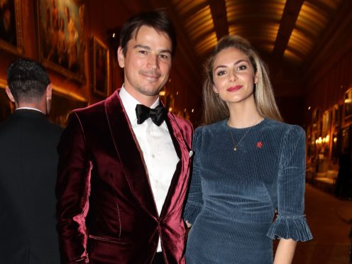 Josh Hartnett and Tamsin Egerton (Chris Jackson/PA)