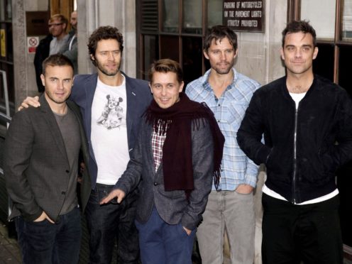 Take That were originally a five-piece (Yui Mok/PA)
