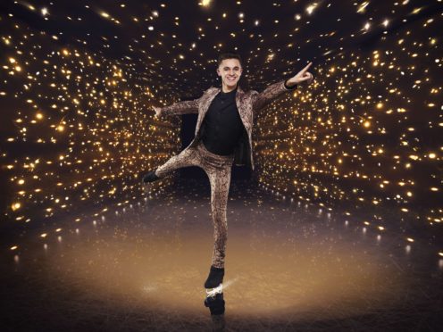 Joe-Warren Plant in Dancing On Ice (Matt Frost/ITV/PA)