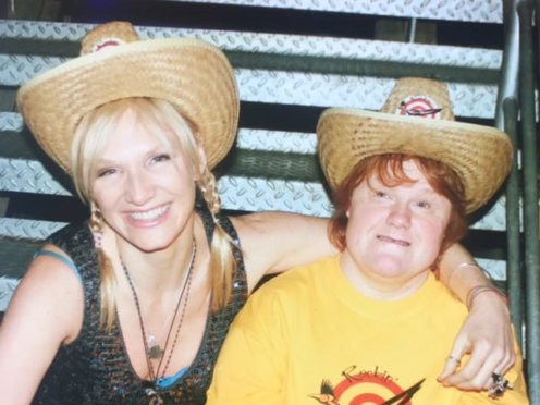 Jo Whiley and her sister Frances (Jo Whiley)