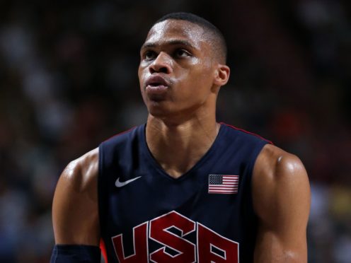 Russell Westbrook was in record-breaking form for Washington (Dave Thompson/PA)