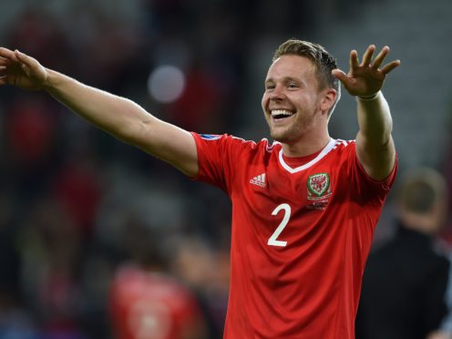 Chris Gunter is set to play his 100th game for Wales on Saturday (Joe Giddens/PA)