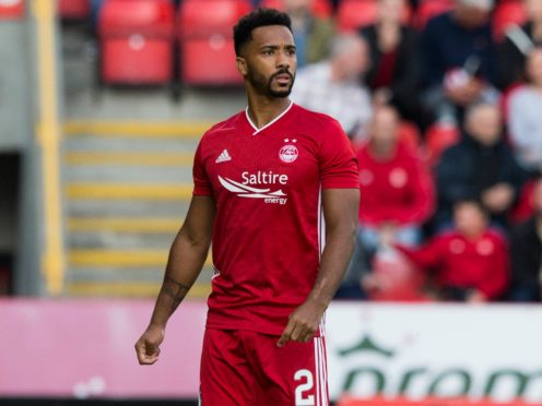 Aberdeen full-back Shay Logan has joined Hearts on loan (Jeff Holmes/PA)