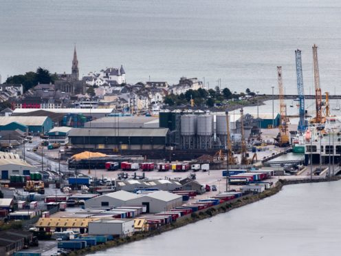 Narrow Water Point and Warrenpoint Port (Liam McBurney/PA)