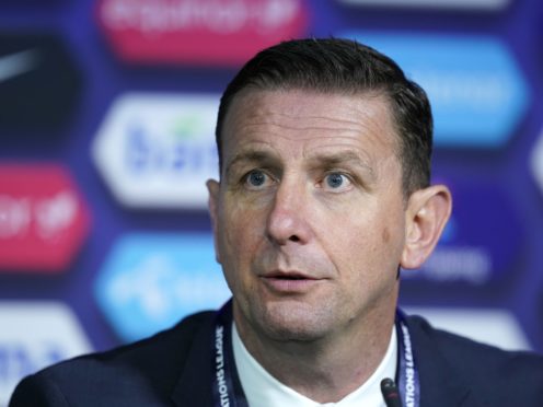 Ian Baraclough believes a 3-5-2 formation is best suited to Northern Ireland’s squad (Fredrikh Hagen/PA)