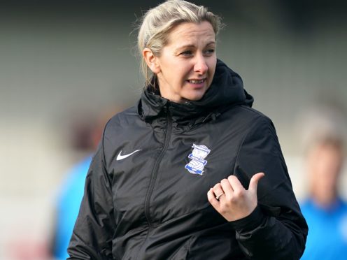 Birmingham City manager Carla Ward says the new WSL broadcast deal is a “landmark moment” (John Walton/PA)