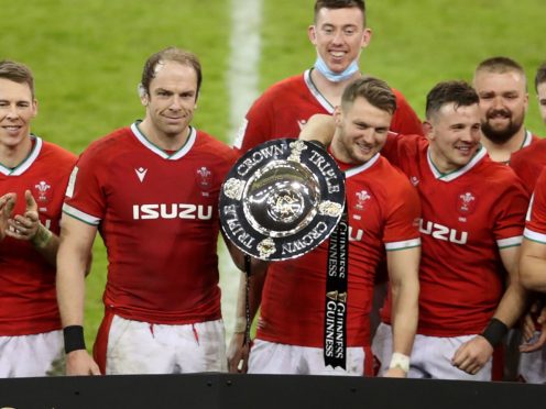 Six Nations champions won the Triple Crown for the 22nd time (David Davies/PA)
