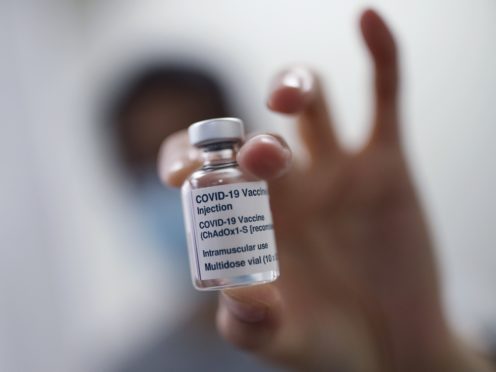 Thirty healthy Oxford-based volunteers aged 18-40 will receive the vaccine through an intranasal spray device (Yui Mok/PA)