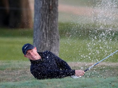 Rory McIlroy was thrashed 6&5 in the WGC-Dell Technologies Match Play on Wednesday (AP Photo/David J. Phillip)