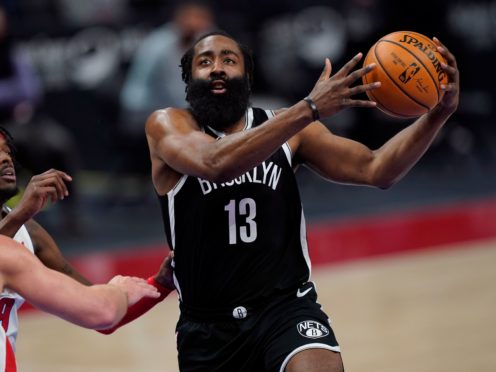 Brooklyn Nets guard James Harden (Carlos Osorio/AP)