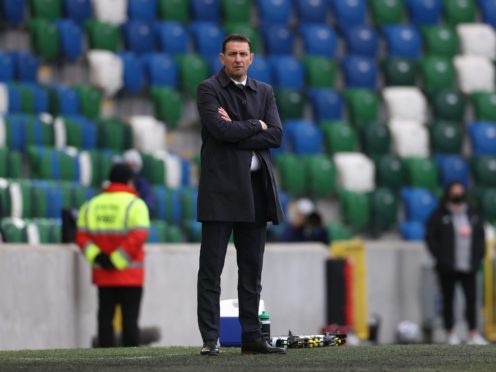 Ian Baraclough saw his Northern Ireland side beaten again (Liam McBunney/PA)
