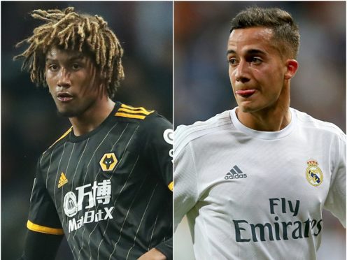Dion Sanderson/ Lucas Vazquez (Nick Potts/Adam Davy/PA)