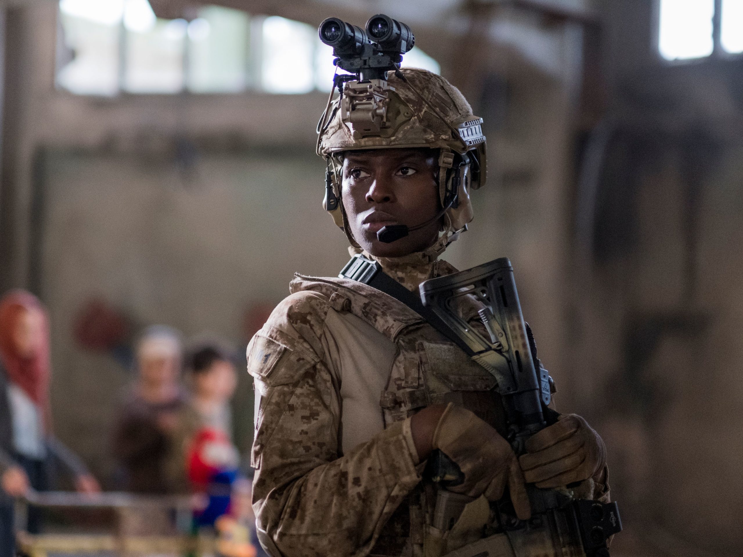 Turner-Smith reveals hopes on 'fictional normalising' of black women in military - Vimarsana News