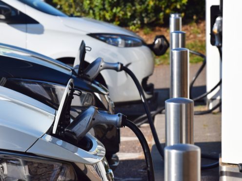 The number of charging points at motorway service stations varies wildly