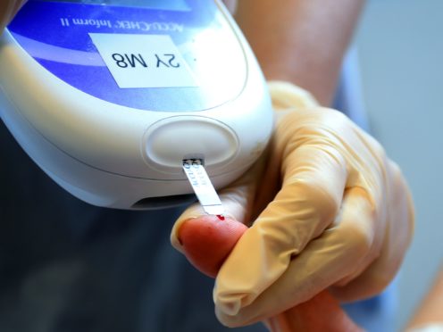 A new campaign will offer support to men aged 40 and over who are at risk of developing Type 2 diabetes (PA)