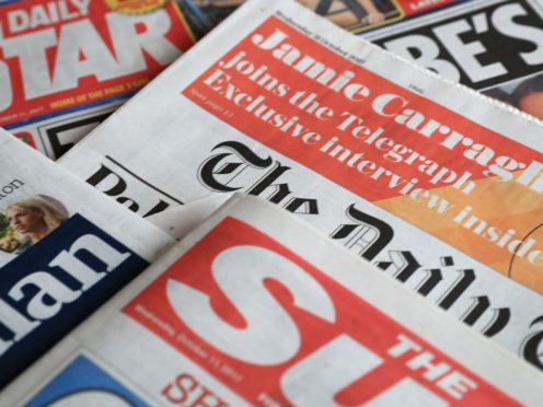 What the papers say – April 6 (Peter Byrne/PA)