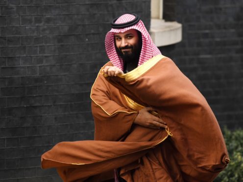 Saudi Arabia’s crown prince Mohammad bin Salman (Victoria Jones/PA)
