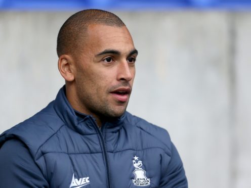James Vaughan returned to action (Richard Sellers/PA)