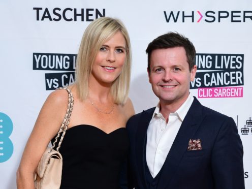 Ali Astall and Declan Donnelly (Ian West/PA)