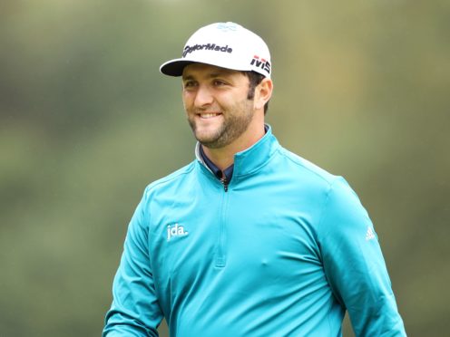 Jon Rahm became a father in the early hours of the morning (Bradley Collyer/PA)