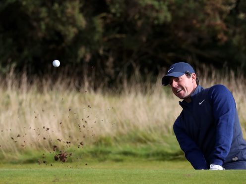Rory McIlroy is struggling for form ahead of the 85th Masters (Jane Barlow/PA)
