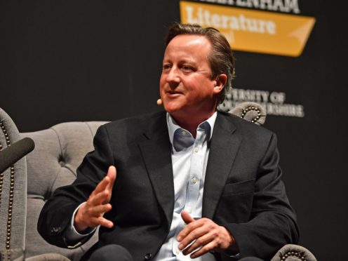 David Cameron formally joined Greensill as an adviser in 2018 (Jacob King/PA)