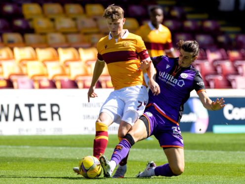 Motherwell’s Mark O’Hara, left, is looking for a cup run (Steve Welsh/PA)